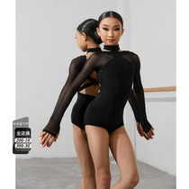 Small ZYM (X-Back) blouses with beautiful back and back high collar conjoined Latin dance practice girls 2248