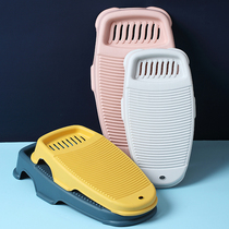 Washboard washboard household plastic thickened washboard washboard dormitory small laundry hand wash clothes artifact