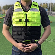 Tiejing Tactical bee 3305 Patrol officer Fluorescent Gaoxian service tactical vest Patrol anti-thorn duty vest