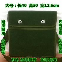 Canvas bag double-layer enlarged Van cloth kit electrical kit repair oblique span simple wear-resistant masonry site shoulder