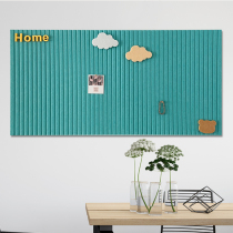 Felt wall stickboard Self-sticking kindergarten work photo display background wall minimalist living room office free of punch
