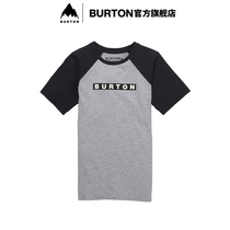 BURTON BURTON Official Childrens T-shirt BRYSON Short Sleeve Comfortable Breathable Outdoor Leisure 203861