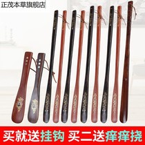 Shoes promotion long handle carry-on shoes pull up shoes wood long handle shoes wooden long shoes heels shoes shoes shoes