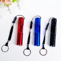 led flashlight mini strong light usb rechargeable small portable home pocket student outdoor key chain light