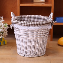 Rattan dirty clothes basket household storage basket clothes storage basket laundry basket hot air balloon decoration basket hot air balloon basket