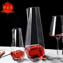 Red wine decanter tie pot unleaded crystal wine divider glass pour home personality small wine