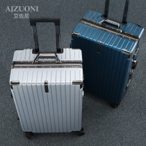Luggage aluminum frame paragraph durable 20 inch boarding trolley men and 240000 to the wheel password travel pi xiang zi