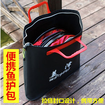  Fish protection bag waterproof thickened tote bag fish protection bag multi-function lightweight fishing gear bag Fishing bag fish gear supplies