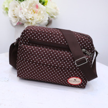 New shoulder shoulder bag middle-aged and elderly people oblique cross small bag Woman Woman old Mother canvas diagonal backpack womens bag