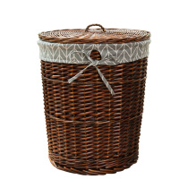 Dirty clothes basket rattan storage basket dirty clothes basket household Willow clothes storage basket