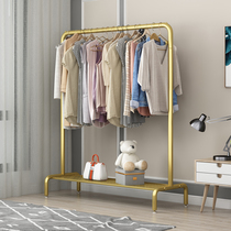 Hangers floor-to-ceiling bedroom hangers fashion clothes rack household single pole coat rack simple folding clothes shelves