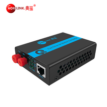 AOXI engineering-grade Gigabit single-mode dual-fiber fiber transceiver FC interface transmission 20 25 40 60 80 100 120KM network monitoring photoelectric converter External power supply