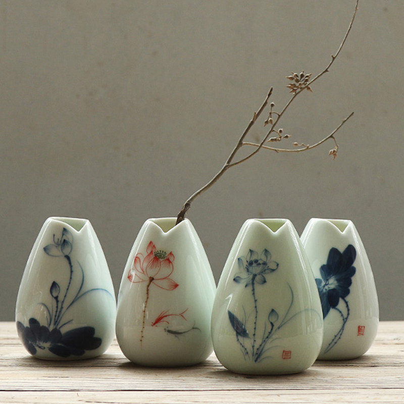 陶瓷器    小瓷瓶 陶瓷小花瓶-陶瓷小花瓶促销价格、陶瓷小花瓶品牌- 淘宝