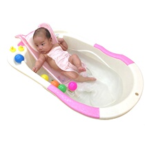 (Guaranteed) Baby bath mesh bath Shelf Baby tub bracket Newborn Shower Bath bath bed Bath Bed