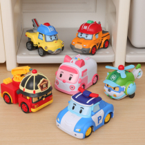 Child Perley Sheriffs Toy Deformation Rescue Car Toy Car Police Cop Poli Petty Car Inertia Boy