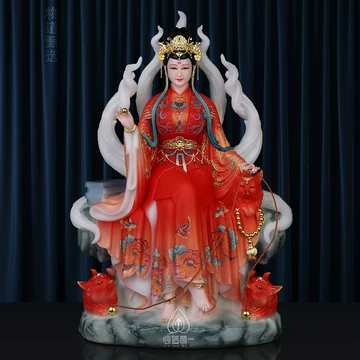 九尾女  霊狐女 女神像  妲己狐像  置物   装飾品   工芸品 美術品 Amazon.co.jp: インテリア雑貨 置物 九尾の狐姫様 狐 キツネ