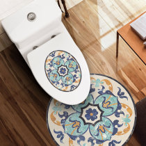 Bathroom toilet Toilet Sticker bathroom anti-slip patch waterproof and mildew cover Decorative Base Foot Stick Bathroom Slip Mat