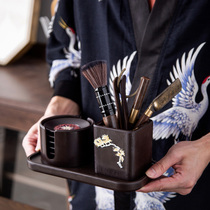 Distant House Electric Wood Tea Road Six Gentleman Tea Cup Cushion Tea Tofu Tea Accessories Large Total Tea Knife Tea Spoon Clip Kit