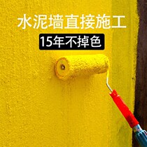 External Wall latex paint outdoor waterproof sunscreen paint household hair embryo room outdoor wall durable self-painting color paint