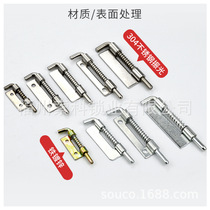 304 STAINLESS STEEL WITH SPRING INDUSTRIAL ENCLOSURE FLAT BOLT CARRIAGE DOOR WITH BOLT EQUIPMENT HINGE BOLT