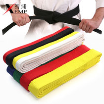 Taekwondo belt Black Belt children adult grade examination with judo belt red and white yellow green blue black Taekwondo belt