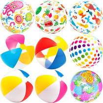 Toy inflatable ball beach ball childrens early education swimming water polo plastic ball water children playing in the water color ocean ball