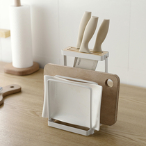 Knife holder knife holder Chopping Frame Multifunction Integrated Cutter cutting board Shelf Kitchen Items Shelve Shelve Kitchen Supplies Shelf