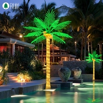 led luminous simulation coconut tree landscape lights shopping mall activity lighting props garden villa lighting festival night lights