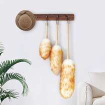Chicken feather Zen dust removal household cleaning cleaning cleaning cleaning blanket artifact car cleaning retractable wool duster