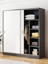 Sliding door wardrobe home bedroom rental room with modern minimalist simple assembly storage small apartment wardrobe wardrobe