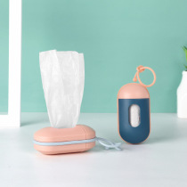 Pooch ten poop bag thickened poo bag go out for shoving and walking dog rubbish bag Teddy stool bag portable ten TOILET