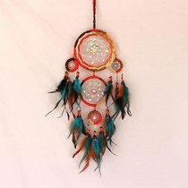 Indian dream catcher bedroom hanging wind chimes large diy pendant handmade creative decoration classmate birthday gift