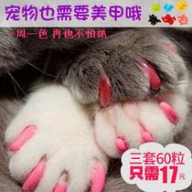 Cat nail cover anti-scratch teddy dog foot cover anti-drop pet bath supplies Cat Claw dog gloves anti-scratch