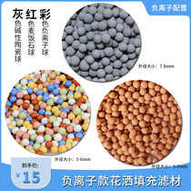 Negative ion shower filter energy stone far infrared medical stone negative potential ceramic ball negative ion electric mineral fossil