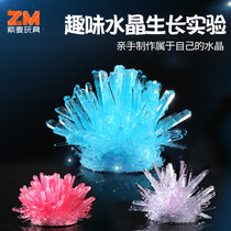 Childrens planting crystal growth Crystal experiment set Handmade products diy crystal Primary school chemical toys