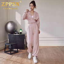 Italian ZPPSN Sports Suit Women Running Fitness New Loose Fashion Casual Ocean Outdoor Two Sets