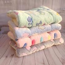 Cat Upholstered Son Thick Sleeping with Puppy Small Pets Autumn Winter Sleeping Mat Warm Blankets Supplies Kittens Quilt