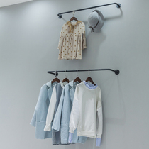 Cool clothes shelf fixed wall dormitory hangers artifact Wall vertical Clothes Clothes Clothes hangers clothes clothes hangers clothes sticks