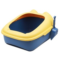 Cat Litter Basin Super Large Septico Anti-Stench With Sand Semi-Closed Cat Toilet Anti-Splash Small Number Young Cat Sandal Basin Cat Supplies