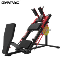 GYMPAC inverted pedal machine Huck squat machine kick home fitness gym 45 degree kick local fitness
