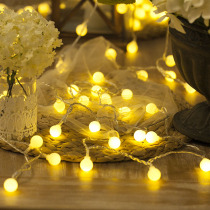 Led small colored lights flashing lights Full Star Star Lanterns Bedroom room Dormitory Arrangement Decoration Coursing Atmosphere Light Bulb