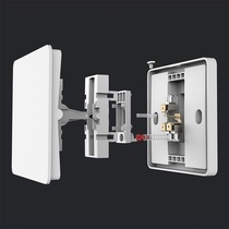 Three-open no switch control double bond dynamic ceiling light offline Wall smart millet switch double