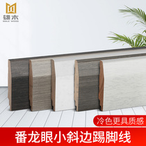Fanlongan solid wood skirting white modern minimalist bedroom living room plantboard line 6-8CM