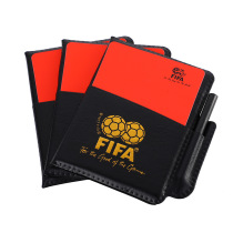 Referee red and yellow card for football game referee supplies referee teasers red and yellow card football referee equipment