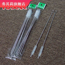 10-pack stainless steel nylon straw brush Baby bottle straw cup cleaning brush Baby learning cup cleaning brush