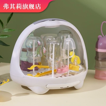 Baby food supplement tool storage box baby bottle drain special same childrens tableware and tableware storage box