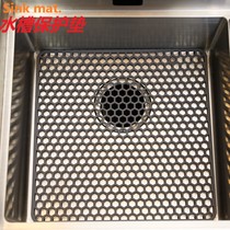 Silicone Multi-purpose Kitchen Foldable hollow leachate water tank Protection from scraping and anti-slip insulation