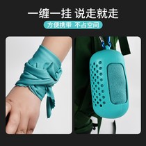 Sports quick-drying towel sweat-absorbing gym running sweat towel portable wrist towel womens custom cold and cold feel towel