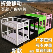 Supermarket promotion table display frame folding promotion flower shelf special car dump truck promotion car Special Treatment Table