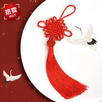 Chinese knot red small pendant home decoration folk characteristics handicraft festive gifts to foreigners